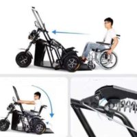 AT MOTORS инвалидное кресло в скутере